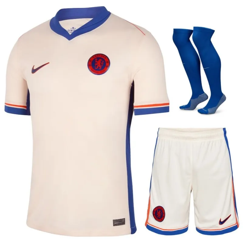Chelsea 2024/25 Auswärtstrikot-Set für Kinder - Hellorange