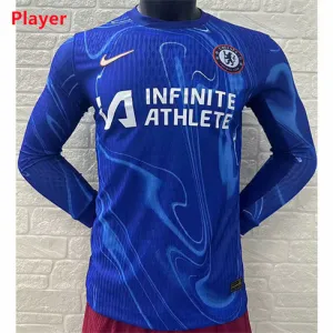 Maillot long - manches domicile de Chelsea 2024/25 - édition joueur - Bleu