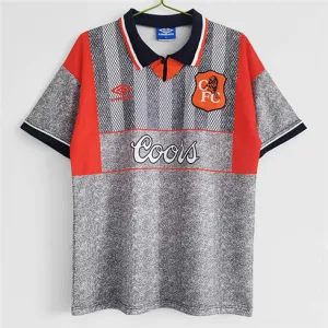 Chelsea 1994 - 1996 Away Retro Jersey - Black