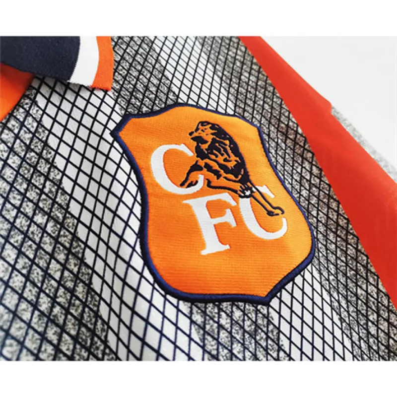 Chelsea 1994 - 1996 Away Retro Jersey - Black