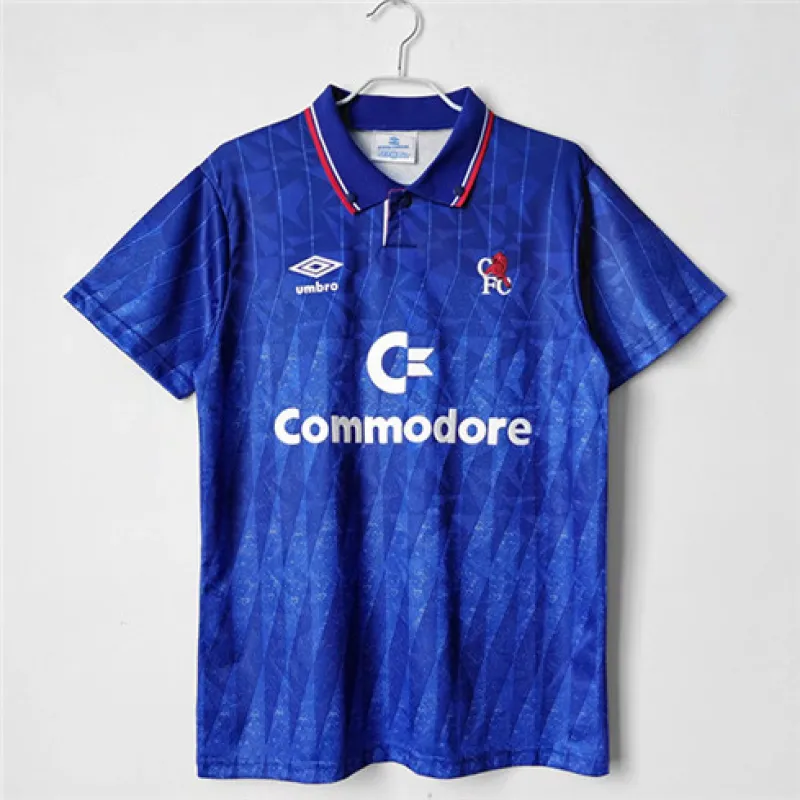 Maglia retro di casa di Chelsea 1989 - 1991 - Azzurra