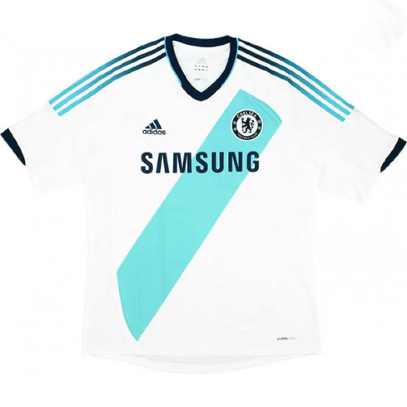 Chelsea 2012/13 Auswärts - Retro - Trikot - Weiß