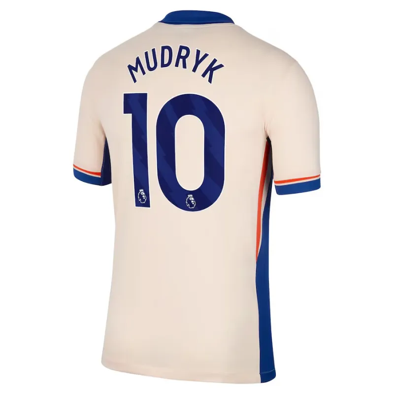 Mudryk's Chelsea 2024/25 Away Jersey - Light Orange
