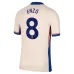 El conjunto de camisetas para niños de fuera de casa de Chelsea 2024/25 de Enzo - Naranja claro