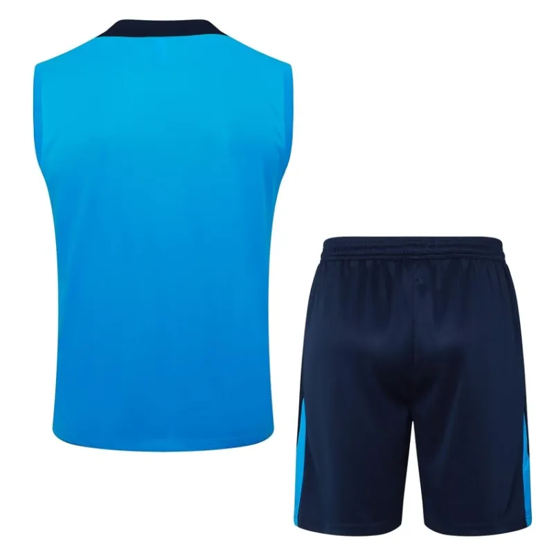Gilet + Calzoni corti di Chelsea 2024/25 - Blu chiaro