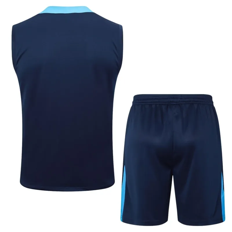 Gilet + Calzoni corti di Chelsea 2024/25 - Blu scuro