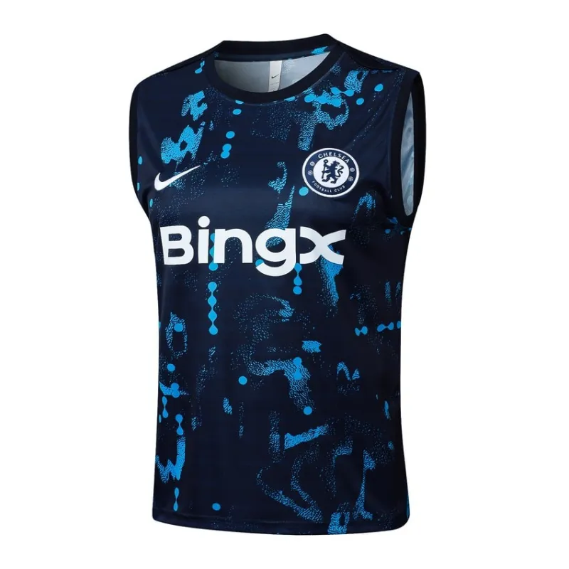 Gilet e calzoni corti di Chelsea 2024/25 - Motivo blu