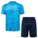 Chelsea 2024/25 Trainingsanzug + Shorts - Himmelblau