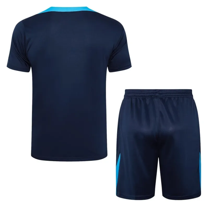 Costume d'allenamento + pantaloncini di Chelsea 2024/25 - blu scuro