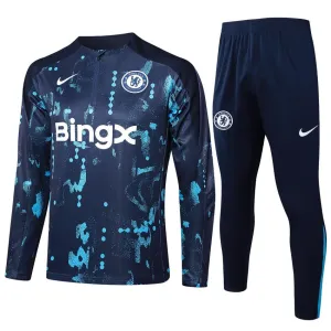 Maglietta + pantaloni d'allenamento di Chelsea 2024/25 - motivo blu