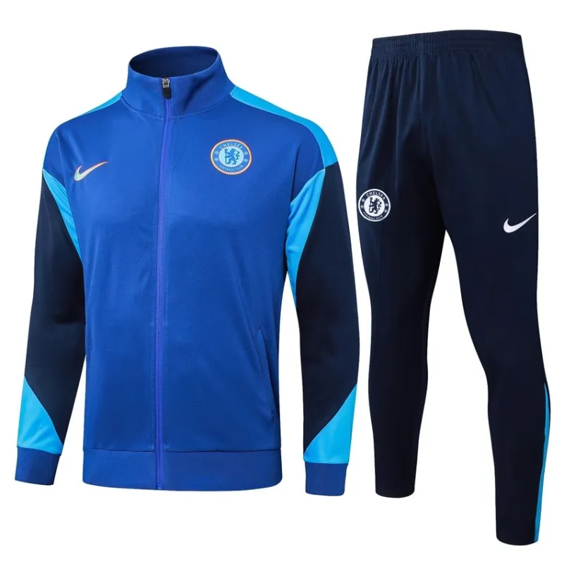 Chelsea 2024/25 Sports Jacket + Trousers - Sky Blue