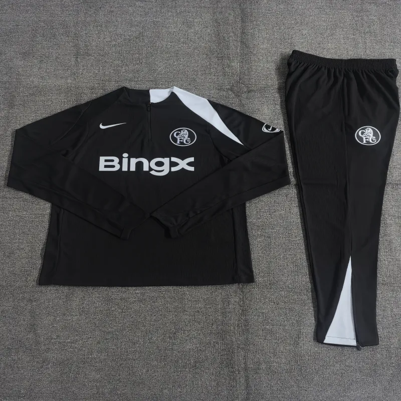 Chelsea 2025/26 Set Sportivo Bambino Nero
