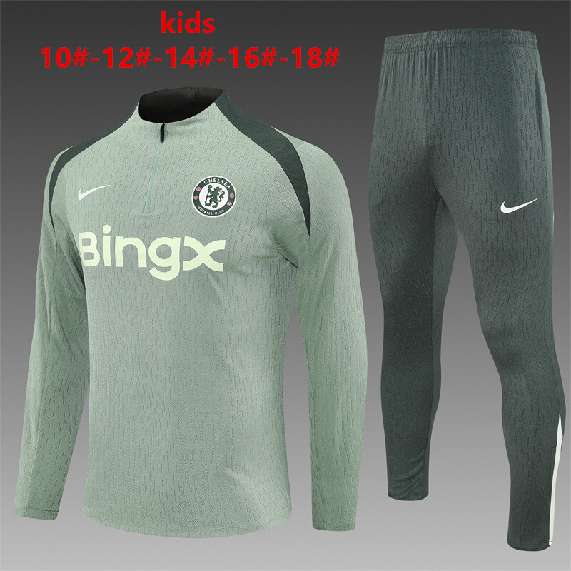 Chelsea 2025/26 Set Sportivo Bambino Verde