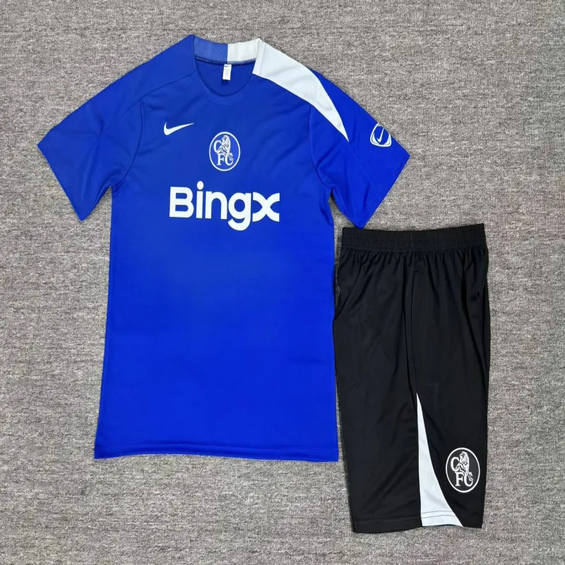 Chelsea 2025/26 Set Allenamento Bambino blu