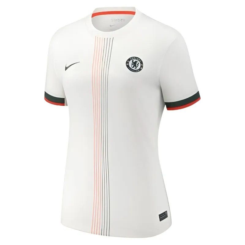 Camiseta femenina de visita de Chelsea FC 2025/26 - Blanca