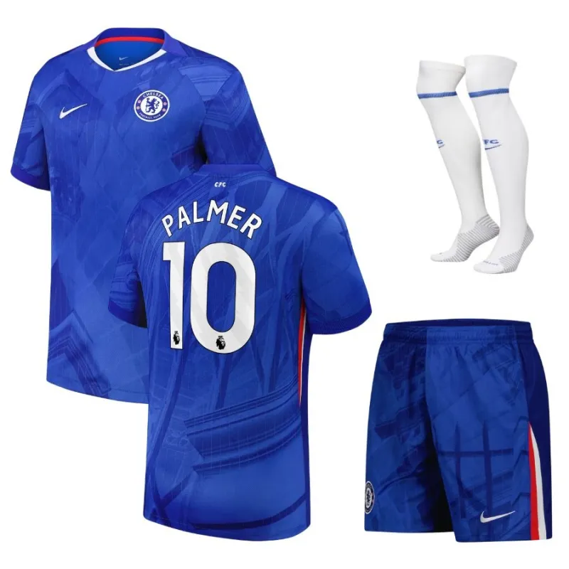 Set di maglia bambini in casa del Chelsea PALMER 2025/26 - Blu