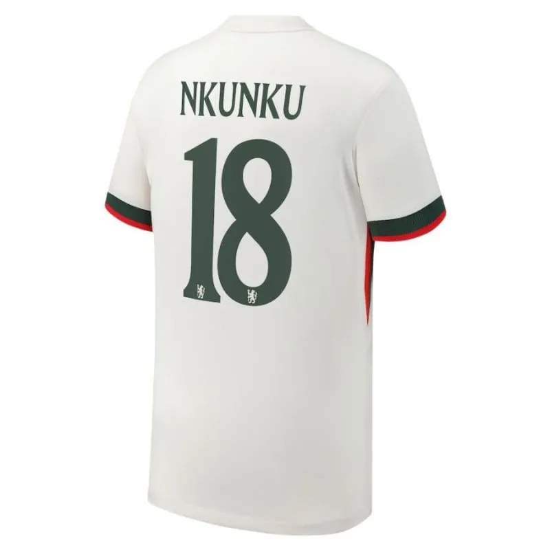 Maglia in trasferta del Chelsea NKUNKU 2025/26 - Bianco