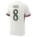 Set di maglia bambini in trasferta del Chelsea ENZO 2025/26 - Bianco