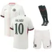 Set di maglia bambini in trasferta del Chelsea PALMER 2025/26 - Bianco