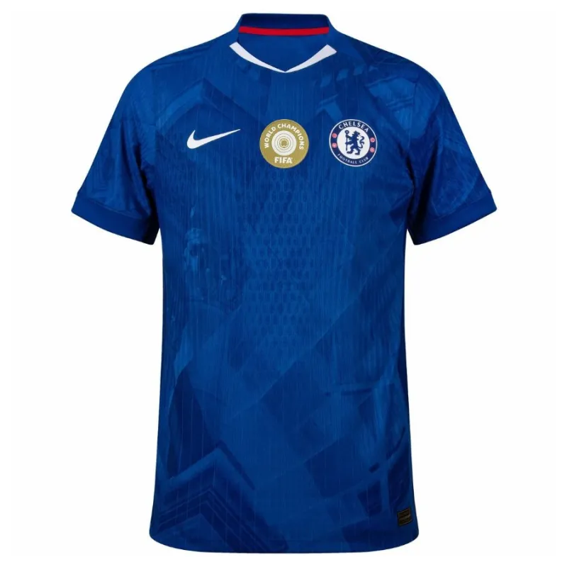 Camiseta de jugador campeona de la Copa Mundial de Clubes de Chelsea 2025 en casa - Azul