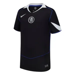 Chelsea 2025/26 Third Kids' Jersey - Black