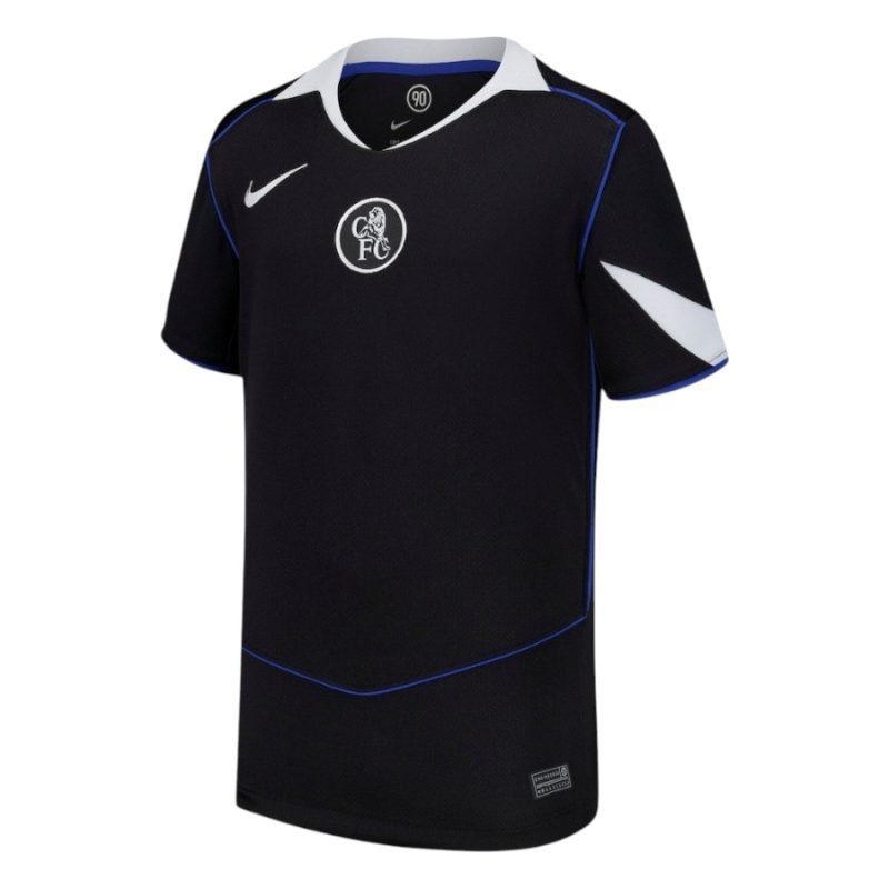 Chelsea 2025/26 Tercera camiseta infantil - Negra
