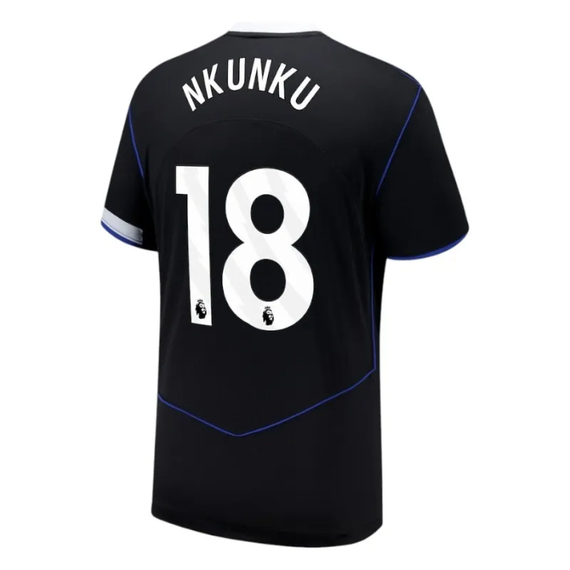 Chelsea NKUNKU 2025/26 Terza maglia - Nera
