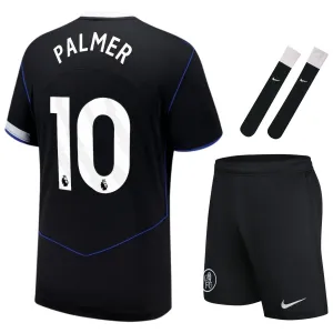 Chelsea PALMER 2025/26 Terzo set di maglia per bambini - Nera