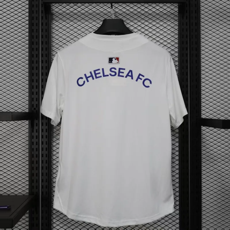 Chelsea 2025/26 Baseball Edition Player Jersey - White
