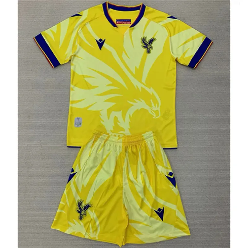 Camiseta de visita para niños de Crystal Palace 2024/25 - Amarillo