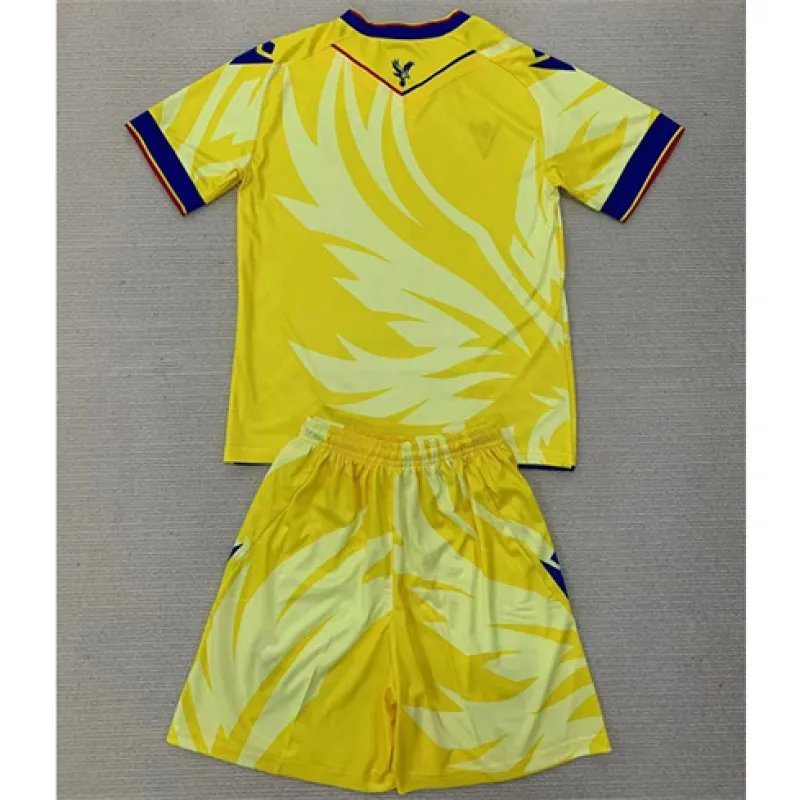 Camiseta de visita para niños de Crystal Palace 2024/25 - Amarillo