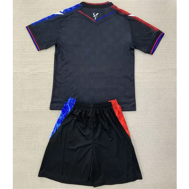 Maglia per bambini terza di Crystal Palace 2024/25 - Nera