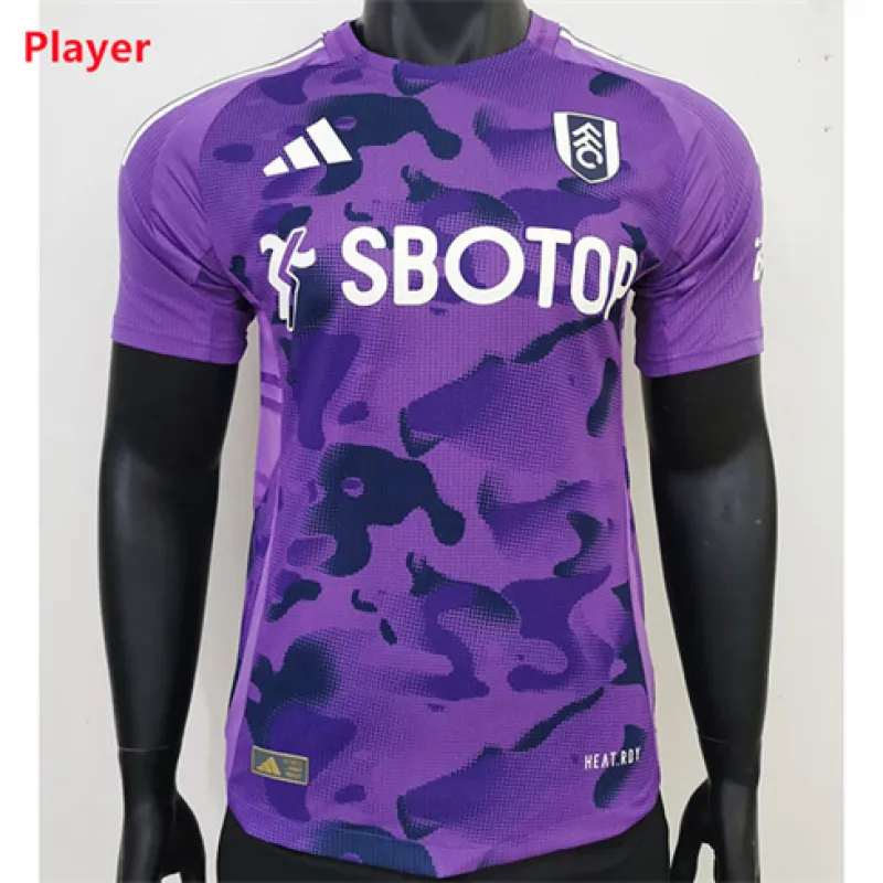Tercer camiseta de Fulham 2024/25 - Versión de jugador - Púrpura