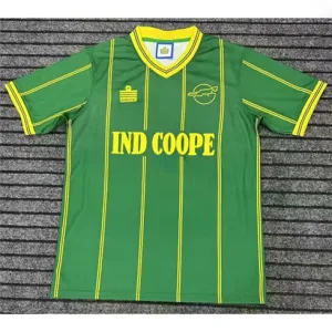 Leicester City's 1984 retro away jersey - green
