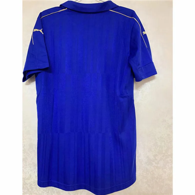 Camiseta de casa retro 2016/17 del Leicester City - azul