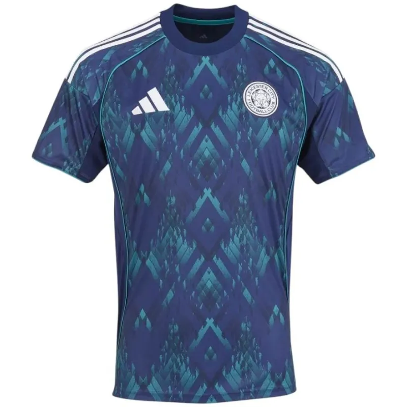 Leicester City 2025/26 Auswärtstrikot - Blau