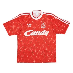 Liverpool 1989 1991 Retro Home Jersey - Red