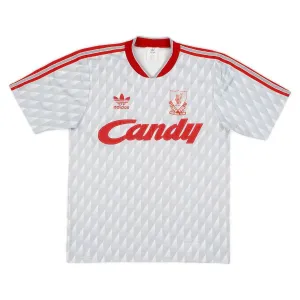 Liverpool 1989-1991 Retro Away Jersey - Gray