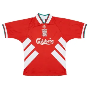 Liverpool 1993 1995 Retro Home Jersey - Red
