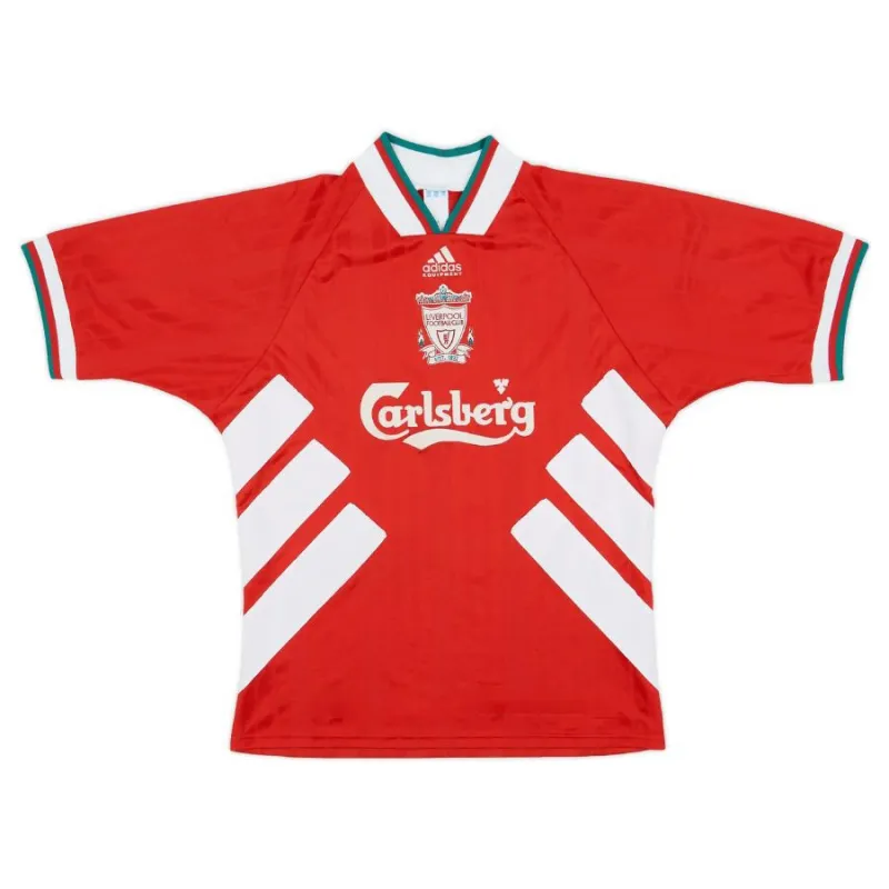 Liverpool 1993 1995 Retro Home Jersey - Red