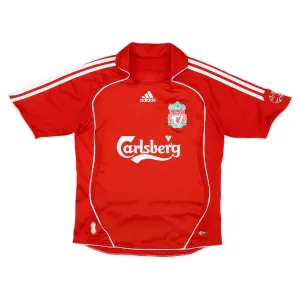 Liverpool 2006 2008 Retro Home Jersey - Red
