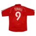 Liverpool TORRES 2006-2008 Maglia casalinga retrò a maniche lunghe - Rossa