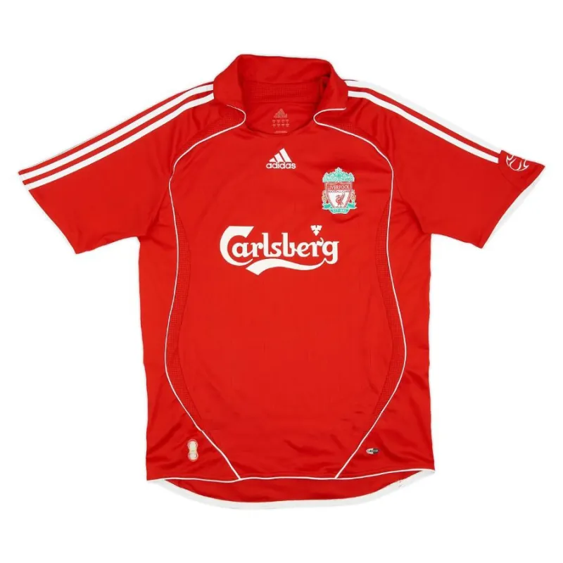 Liverpool BELLAMY 2006 2008 Maillot domicile rétro - Rouge