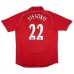 Liverpool SISSOKO 2006 2008 Maillot domicile rétro - Rouge