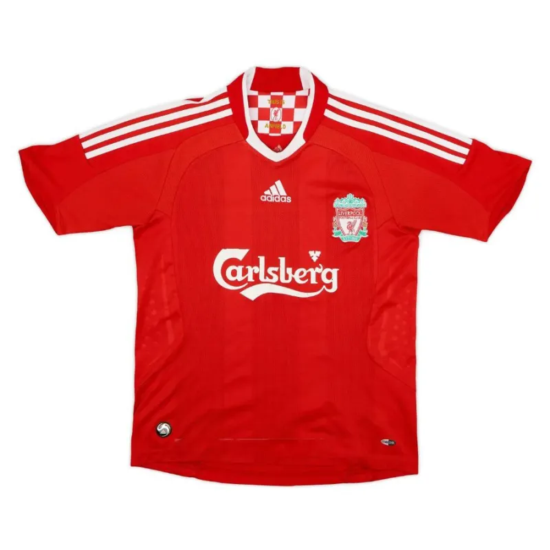 Liverpool 2008/09 Retro Home Jersey - Red
