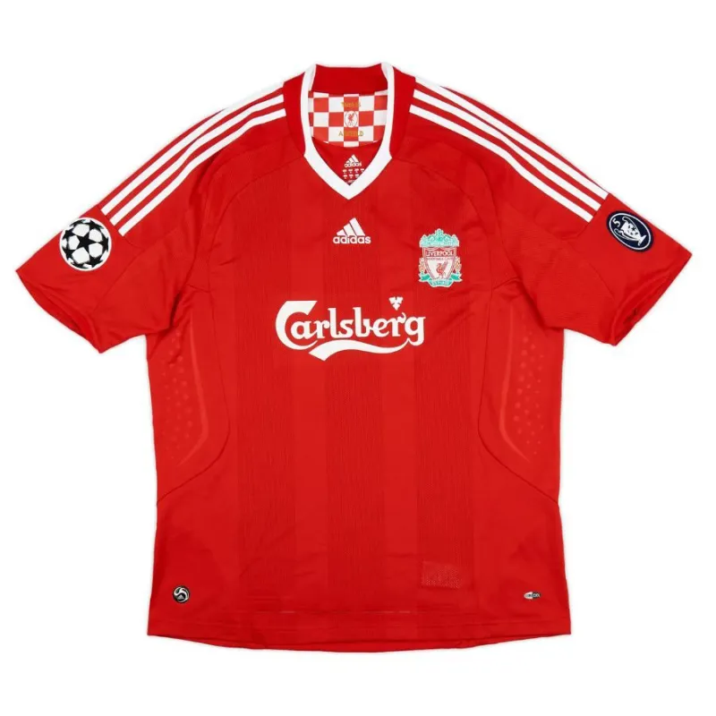 Liverpool TORRES 2008 2010 Maglia casalinga retrò - Rossa