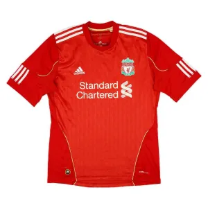 Liverpool 2010 2012 Retro Home Jersey - Red