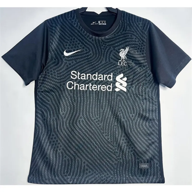 Liverpool 2020/21 Retro Goalkeeper Jersey - Black