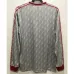 Camiseta de manga larga de visitante retro de Liverpool 1989 - 91 - Gris
