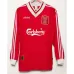Liverpool 1995/96 Retro Home Long Sleeve Sports Shirt - Red